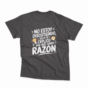 Camiseta Tengo Razón