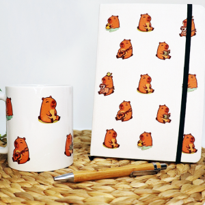 Pack Taza + Libreta + Bolígrafo