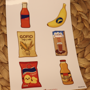 Productos Canarios Pack Pegatinas