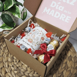 Taza personalizada + bombones